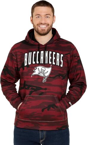 Zubaz NFL Men's All-Over Print Hoodie (Small - 5XL) in Saudi Arabia