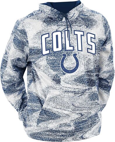 Zubaz NFL Men's All-Over Print Hoodie (Small - 5XL) in Saudi Arabia