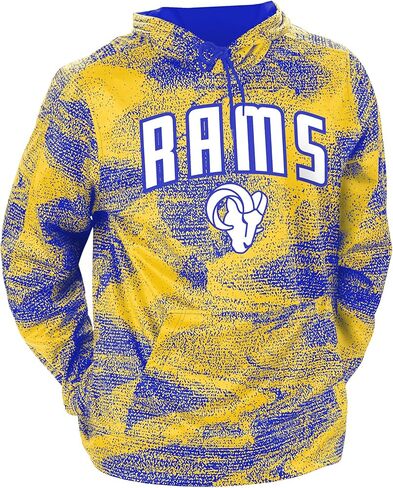 Zubaz NFL Men's All-Over Print Hoodie (Small - 5XL) in Saudi Arabia