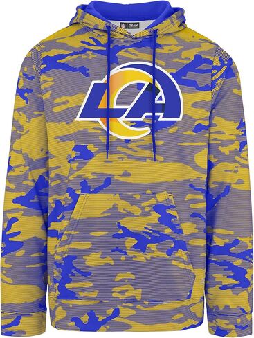 Zubaz NFL Men's All-Over Print Hoodie (Small - 5XL) in Saudi Arabia