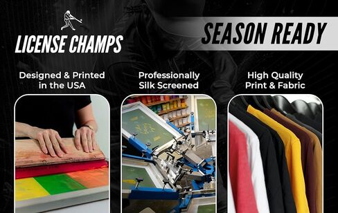 سويت شيرت قصير للنساء من Licence Champs | بلوفر بأكمام طويلة من الصوف | بضائع يوم اللعبة الرسمية للرابطة الوطنية لرياضة الجامعات (NCAA). in Kuwait