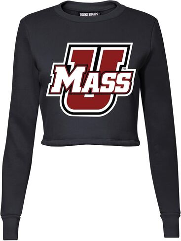 سويت شيرت قصير للنساء من Licence Champs | بلوفر بأكمام طويلة من الصوف | بضائع يوم اللعبة الرسمية للرابطة الوطنية لرياضة الجامعات (NCAA). in Kuwait