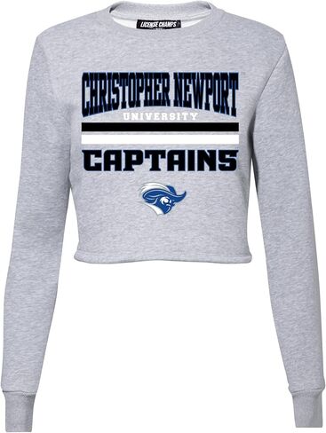 سويت شيرت قصير للنساء من Licence Champs | بلوفر بأكمام طويلة من الصوف | بضائع يوم اللعبة الرسمية للرابطة الوطنية لرياضة الجامعات (NCAA). in Kuwait