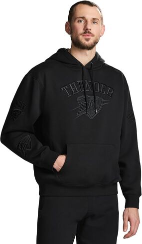 سترة صوف بأكمام طويلة مرخصة رسميًا للرجال من GAME 7 - بلوفر ملون بشعار مطرز وجيب كانجا in Kuwait