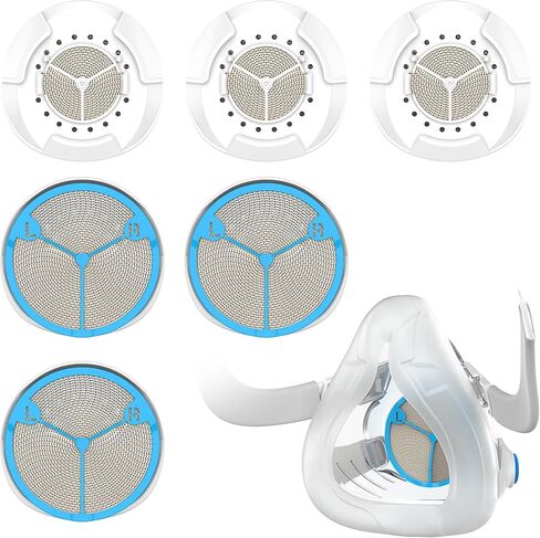 Waterless Humidifiers for Humidx F20 Compatible with Air Mini Device, IBEET Replacement Cartridges for Airfit F20 & for Airtouch F20 to Capture Moisture & Improve Comfort, 6 Pack in Saudi Arabia