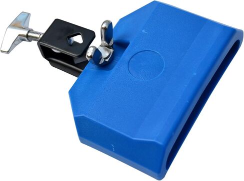 Plastic Musical Jam Block, Latin Percussion Instrument, Blue，Hand Percussion (Blue) in Saudi Arabia