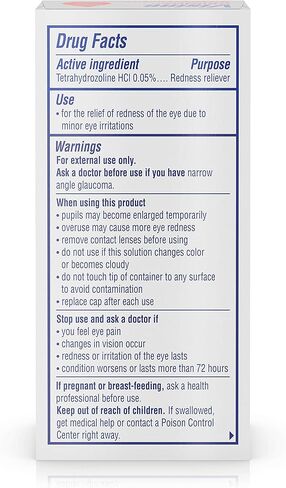 Visine Original Redness Reliever Eye Drops - 0.5 oz, Pack of 2 in Kuwait