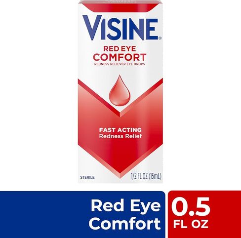 Visine Original Redness Reliever Eye Drops - 0.5 oz, Pack of 2 in Kuwait