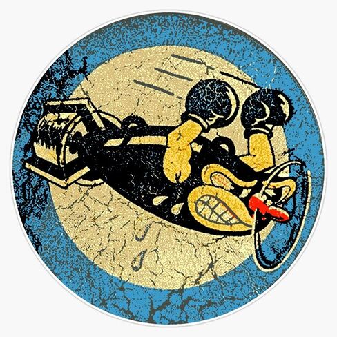 Boxing Bomb Ww2 Airforce Patch Usa Vinyl Decal Wall Laptop Bumper Sticker 5" in Saudi Arabia