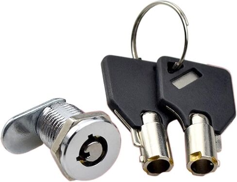 Mini Tubular Cam Lock Two Key-Way The Key Can Be Removed After Turning Rotation 1Pcs in Saudi Arabia