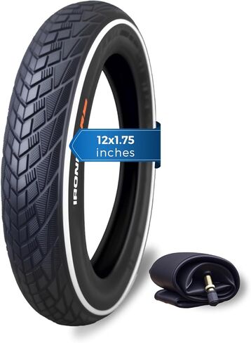 إطار دراجة 12 × 1.75، إطار دراجة 44-203 12 × 1.75، إطار 12 × 1.75 وأنبوب داخلي، نيوماتيكو 12 × 1.75، مقاوم للاهتراء، مضاد للثقب، منخفض الضوضاء، مقاوم للانزلاق لقيادة سلسة in Kuwait