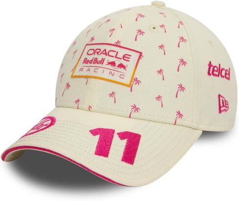New Era Czech Perez Special Edition GP Miami Red Bull Racing 9Forty قبعة قابلة للتعديل، أبيض، Talla Única in Saudi Arabia