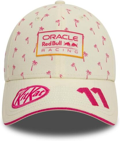 New Era Czech Perez Special Edition GP Miami Red Bull Racing 9Forty قبعة قابلة للتعديل، أبيض، Talla Única in Saudi Arabia