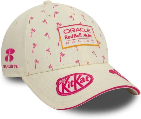 New Era Czech Perez Special Edition GP Miami Red Bull Racing 9Forty قبعة قابلة للتعديل، أبيض، Talla Única in Saudi Arabia