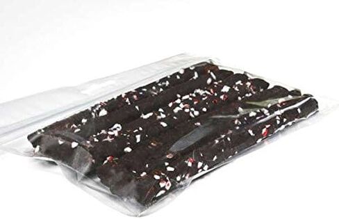 ClearBags 7 x 4 1/4 Clear Hanging Zip Barrier Bags | Reclosable Zipper Bag With Hang Hole and Tear Notches | Great For Storage of Scented Products and Snacks | HZB74QA Pack of 100 in Saudi Arabia