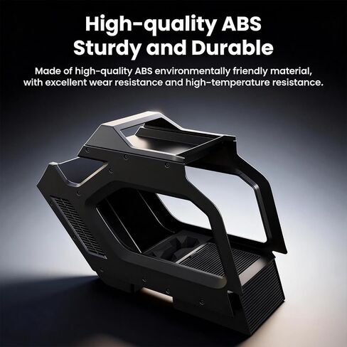 منظم وحدة التحكم المركزية السفلية لـ Cyber ​​Truck 2023 2024 2025، إدراج صينية تخزين أرضية مزدوجة الطبقة مناسبة حسب الطلب، صندوق تخزين داخلي لملحقات Cyber ​​Truck (أسود داخلي) in Kuwait