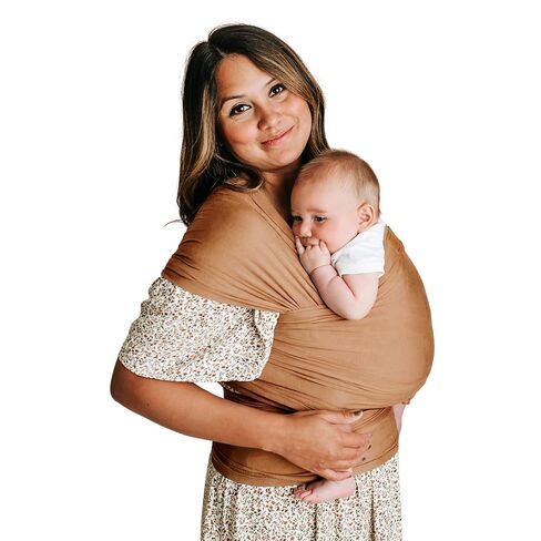 Ezra Baby Wrap - Carrier Lightweight Baby - Merlot Red- أفضل غلاف طفل للأطفال حديثي الولادة من 0-18 شهر in Saudi Arabia