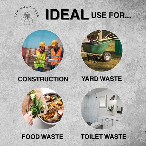 أكياس العقدة العلوية 55 جالون كيس قمامة القمامة 38 × 58 بوصة 1.2 مل أسود 100 عدد بطانة العلبة السائبة 56 جالون 57 جالون 58 جالون 59 جالون 60 جالون 55-60 جالون صنع في الولايات المتحدة الأمريكية in Kuwait