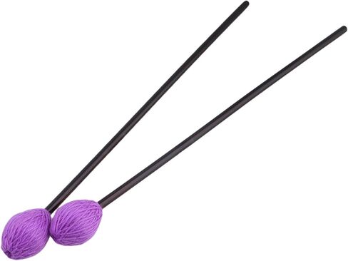 Maple Handles and Purple Woolen Yarn Head Soft Keyboard Marimba Mallets Pack of 2 in Saudi Arabia