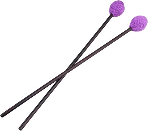 Maple Handles and Purple Woolen Yarn Head Soft Keyboard Marimba Mallets Pack of 2 in Saudi Arabia