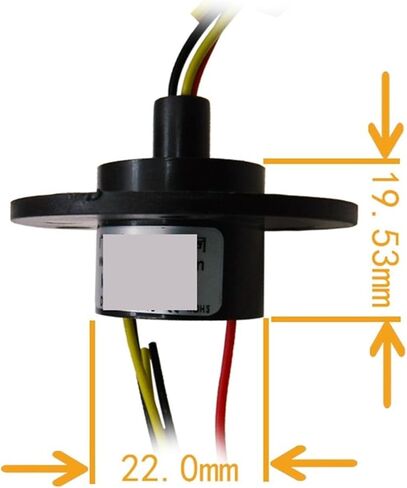 SRM022-3R5A Small high-Power Conductive Slip Ring Outer Diameter 22mm 3-Way 5A 360 Degrees in Kuwait