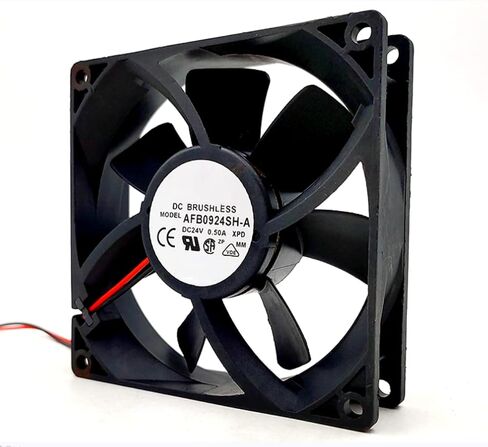 AFB0924SH-A DC24V 0.50A 92x92X25mm مروحة تبريد بسلكين 9225 مم in Kuwait