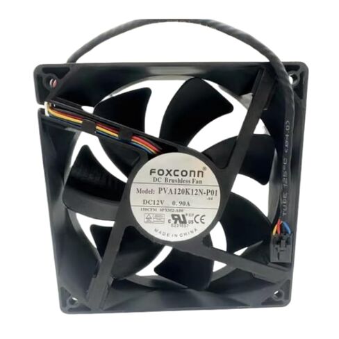 PVA120K12N-P01 120MM 12V 0.90A 12CM 12038 120X120X38MM 4-Wire Cooling Fan in Kuwait