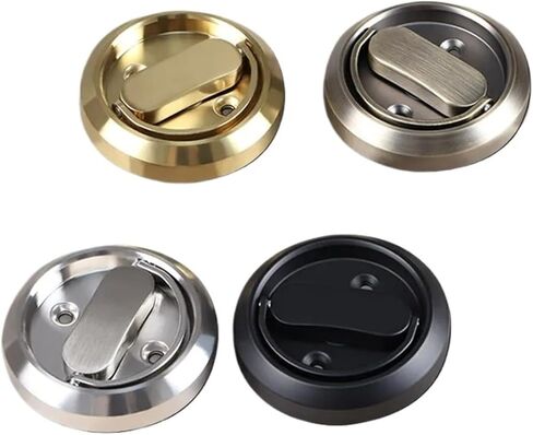 Pull Ring Invisible Lock Double Side Push Shift with Key Without Handle 1Pcs(A2_60MM) in Saudi Arabia
