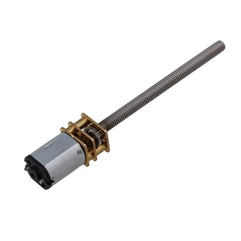محرك M4 * 55 خيط N20 ذهبي وفضي تيار مستمر 6 فولت 1000 دورة في الدقيقة M455-N20 معدات تخفيض المعادن الصغيرة in Kuwait