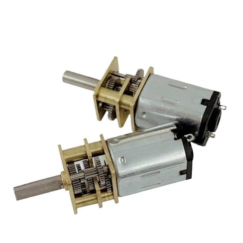 GA12-N20 DC 3V 6V 12V Motor Full Metal Gear Box Reduction 30RPM 50RPM 60RPM 150RPM 200RPM 300RPM 600RPM 1000RPM(2000rpm-3v) in Saudi Arabia