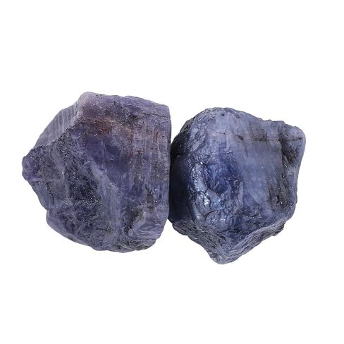 CRYSTALIS (100cts) (4pcs) Big Raw Tanzanite, Natural Stones, Birthstone, Loose Gemstone, Wholesale Bulk Rough, Jewelry Making Supply, Wire Wrapping, DIY, Cabbing, Witchcraft, Gem Collectibles (15mm+) in Saudi Arabia