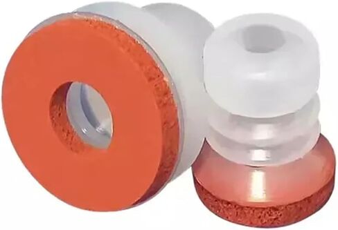 10PCS Vacuum Suction Cup Sponge Traceless Suction for Smooth Surface 5mm Mounting Hole Sucker(MP8) in Saudi Arabia