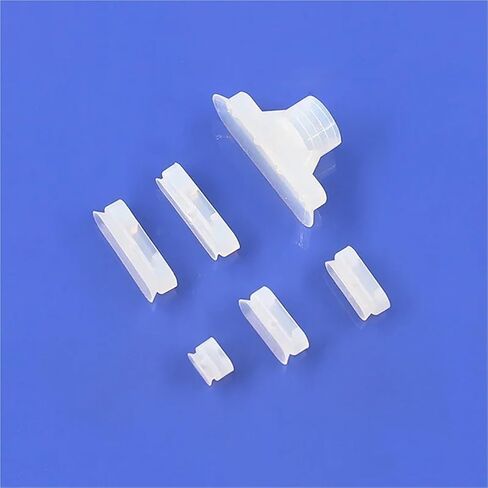1pcs Pneumatic Suction Cup Long Vacuum Sucker Oval W5L10 Injection Molding Machine Manipulator Accessories(W5L10,Black) in Saudi Arabia
