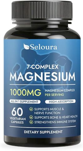 Seloura Magnesio 7 Complejo – مكمل لدعم العضلات والطاقة in Kuwait