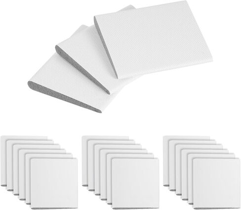 20 قطعة من أختام زوايا الباب ذاتية اللصق من الفوم إسفين لاصق كتلة الهواء البارد وحطام الرياح وتوفير الطاقة وحماية الطقس وعزل الضوضاء للمكتب المنزلي in Kuwait