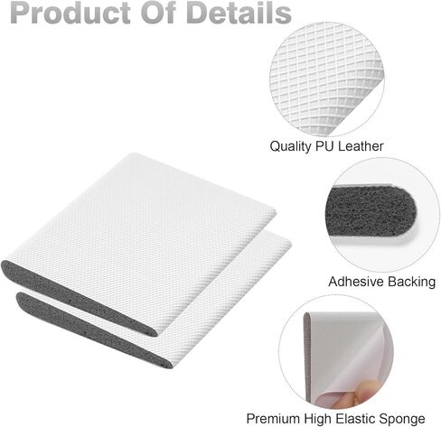 20 قطعة من أختام زوايا الباب ذاتية اللصق من الفوم إسفين لاصق كتلة الهواء البارد وحطام الرياح وتوفير الطاقة وحماية الطقس وعزل الضوضاء للمكتب المنزلي in Kuwait