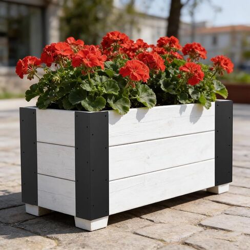 8 قطع من دعامات زوايا الأسرّة المرتفعة، موصلات دعامة زاوية للسرير بزاوية فولاذية سوداء مع براغي، دعامات 90 درجة L للحديقة، إطار خشبي، 3 × 3 × 11 بوصة in Kuwait