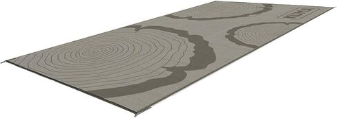 Kuma Outdoor Bear Mat (18"x9") (Black/Grey) Bear Black/Grey in Saudi Arabia