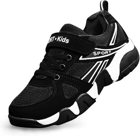 Haloumoning Kids Sneakers for Boys Girls Athletic Breathable Slip On Basketball Running Tennis Shoes in Saudi Arabia