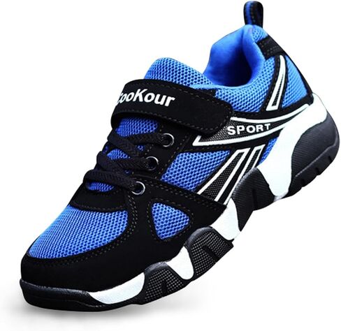 Haloumoning Kids Sneakers for Boys Girls Athletic Breathable Slip On Basketball Running Tennis Shoes in Saudi Arabia
