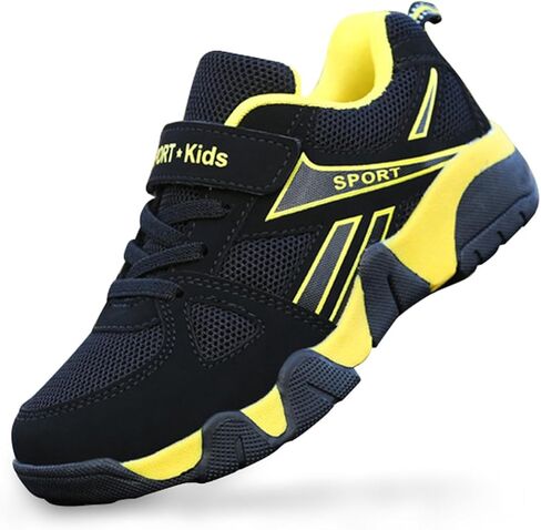 Haloumoning Kids Sneakers for Boys Girls Athletic Breathable Slip On Basketball Running Tennis Shoes in Saudi Arabia