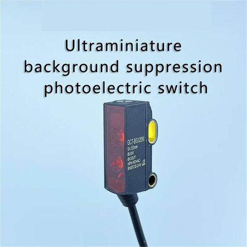 Detecting Transparent Objects Background Suppression Optical Sensor Photoelectric, 1pc in Saudi Arabia