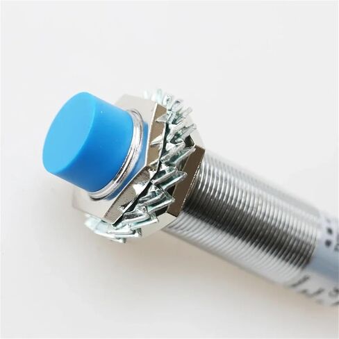 LM18 Inductive Proximity Sensor, 5mm / 8mm DC AC NPN PNP NO NC Distance Measuring Approach Switch, 1pc(Distance 8mm,DC 2-Wire,NO NC) in Saudi Arabia