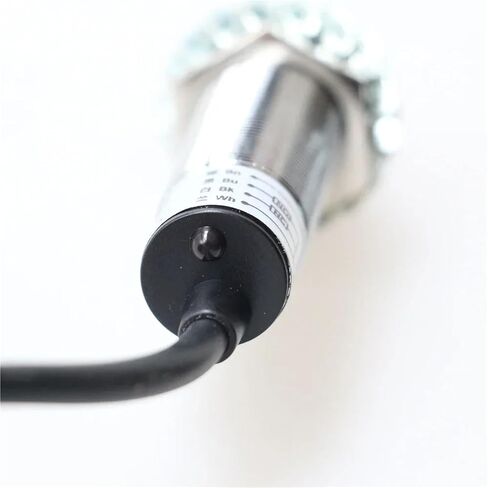 LM18 Inductive Proximity Sensor, 5mm / 8mm DC AC NPN PNP NO NC Distance Measuring Approach Switch, 1pc(Distance 8mm,DC 2-Wire,NO NC) in Saudi Arabia
