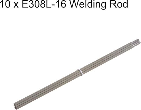 HARFINGTON E308L-16 قضيب لحام 1/16 بوصة × 10 بوصة 304 قضيب لحام من الفولاذ المقاوم للصدأ A102 لحام كهربائي للحام الفولاذ المقاوم للصدأ المجلفن 0.15 رطل in Kuwait