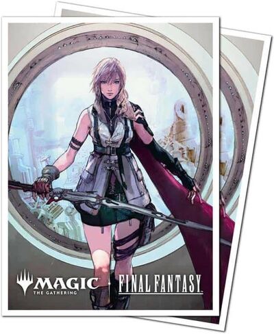 Final Fantasy - أغطية حماية سطح السفينة APEX للسحر: The Gathering - Lightning Army of One (105 حزمة) - أكمام بطاقات Ultra Pro in Saudi Arabia