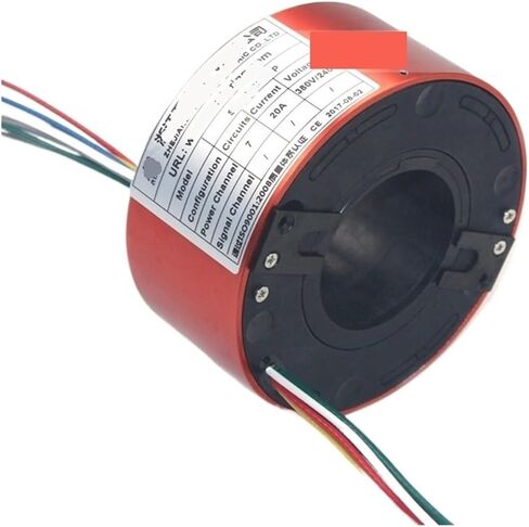 SRH60130-8P Through Hole Industrial Large Diameter Rotary Conductive Slip Ring in Kuwait