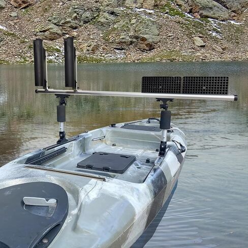 Kayak Motor Mount, Fishing Kayak Trolling Motor Mount Rack Aluminum Outboard Mounting Bracket Holder Kit in Saudi Arabia
