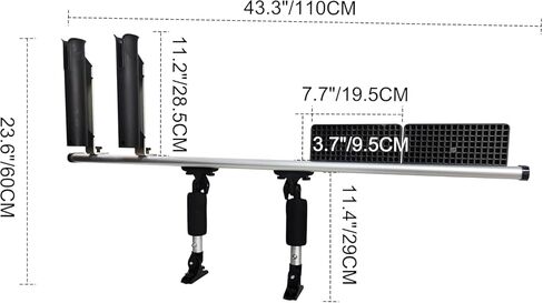 Kayak Motor Mount, Fishing Kayak Trolling Motor Mount Rack Aluminum Outboard Mounting Bracket Holder Kit in Saudi Arabia