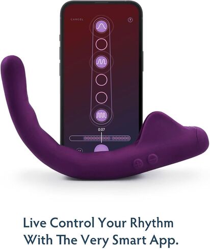 Crescendo 2 | Smart Vibrating Intimate Massager & Award-Winning Ultra-Bendable Vibrator for Pelvic Wellness, Arousal Support & Natural Lubrication. in Saudi Arabia